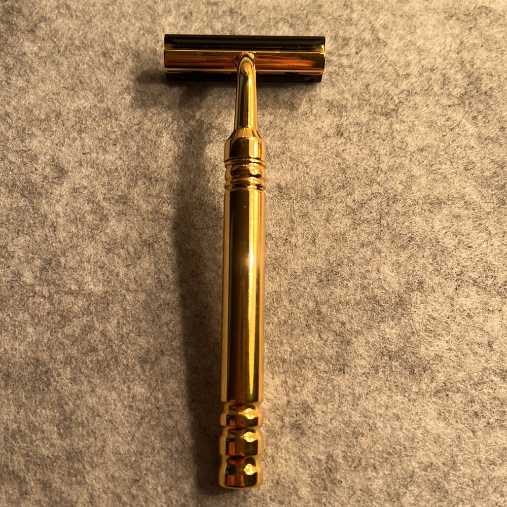 Vintage 14k gold plated travel toiletry set - Picture 6 of 9